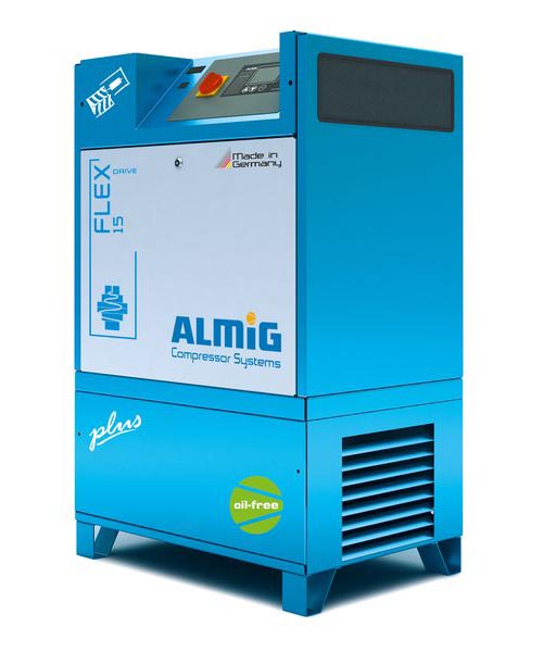 FLEX O-type variant with built-in refrigerant dryer and filtersystem underneath