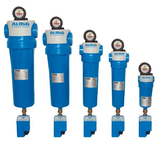 Compressed air filter