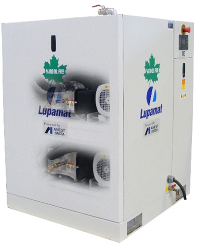 Безмасляный спиральный компрессор LUPAMAT LSL-8K1/07 IP55