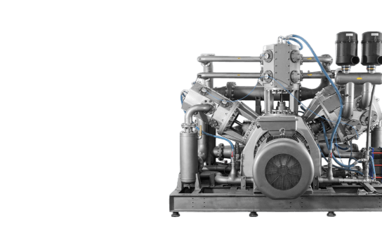 Безмасляные поршневые компрессоры (3-40 бар)